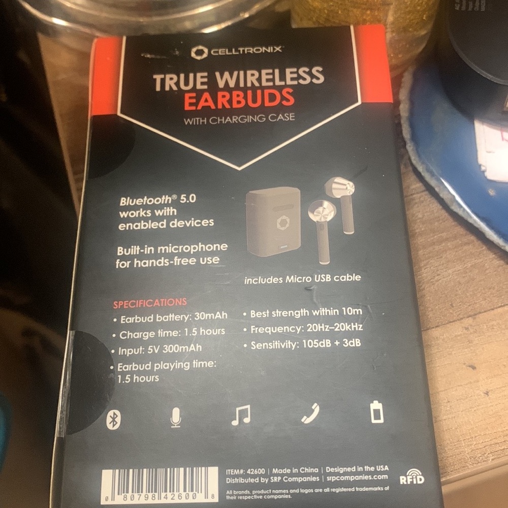 True wireless Earbuds